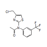 N-[4-(Chloromethyl)-2-thiazolyl]-N-[3-(trifluoromethyl)phenyl]acetamide