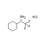 1-Cyclohexyl-2,2,2-trifluoroethanamine Hydrochloride