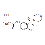 N-[4-Chloro-3-(morpholinosulfonyl)phenyl]-2-(methylamino)acetamide Hydrochloride