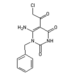 6-Amino-1-benzyl-5-(2-chloro-acetyl)-1H-pyrimidine-2,4-dione