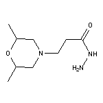 3-(2,6-Dimethyl-morpholin-4-yl)-propionic acid hydrazide