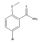 5-bromo-2-methoxybenzenecarbothioamide