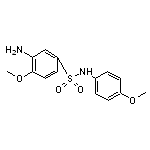 3-Amino-4-methoxy-N-(4-methoxy-phenyl)-benzenesulfonamide