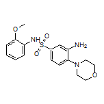 3-Amino-N-(2-methoxyphenyl)-4-morpholinobenzenesulfonamide