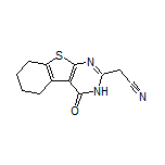 4-Oxo-3,4,5,6,7,8-hexahydrobenzo[4,5]thieno[2,3-d]pyrimidine-2-acetonitrile