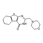 2-(Morpholinomethyl)-5,6,7,8-tetrahydrobenzo[4,5]thieno[2,3-d]pyrimidin-4(3H)-one