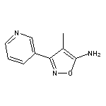 4-methyl-3-(pyridin-3-yl)-1,2-oxazol-5-amine