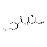 N-(3-formylphenyl)-4-methoxybenzamide