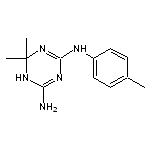 6,6-dimethyl-N~4~-(4-methylphenyl)-1,6-dihydro-1,3,5-triazine-2,4-diamine