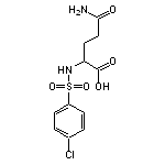 4-Carbamoyl-2-(4-chloro-benzenesulfonylamino)-butyric acid