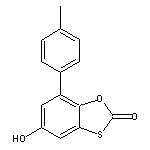 5-Hydroxy-7-p-tolyl-benzo[1,3]oxathiol-2-one