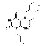 N-(6-Amino-1-butyl-2,4-dioxo-1,2,3,4-tetrahydro-pyrimidin-5-yl)-N-butyl-4-chloro-butyramide