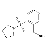 [2-(pyrrolidine-1-sulfonyl)phenyl]methanamine