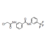 3-(2-Chloroacetamido)-N-[3-(trifluoromethyl)phenyl]benzamide