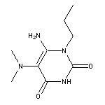 6-amino-5-(dimethylamino)-1-propylpyrimidine-2,4(1H,3H)-dione