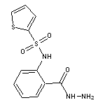 Thiophene-2-sulfonic acid (2-hydrazinocarbonyl-phenyl)-amide