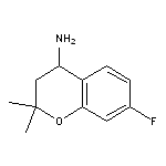 7-fluoro-2,2-dimethyl-3,4-dihydro-2H-chromen-4-ylamine