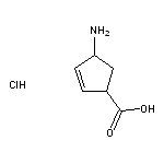 4-aminocyclopent-2-ene-1-carboxylic acid hydrochloride