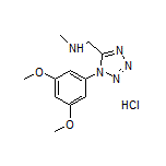 1-[1-(3,5-Dimethoxyphenyl)-5-tetrazolyl]-N-methylmethanamine Hydrochloride