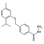 4-(2-Isopropyl-5-methyl-phenoxymethyl)-benzoic acid hydrazide