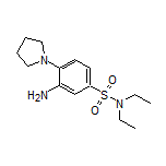 3-Amino-N,N-diethyl-4-(1-pyrrolidinyl)benzenesulfonamide