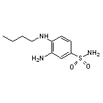 3-Amino-4-butylamino-benzenesulfonamide