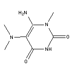 6-amino-5-(dimethylamino)-1-methylpyrimidine-2,4(1H,3H)-dione