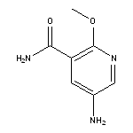 5-amino-2-methoxypyridine-3-carboxamide