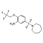 5-(Azepane-1-sulfonyl)-2-(2,2,2-trifluoro-ethoxy)-phenylamine