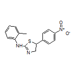 5-(4-Nitrophenyl)-N-(o-tolyl)-4,5-dihydrothiazol-2-amine