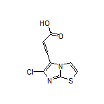 3-(6-Chloro-5-imidazo[2,1-b]thiazolyl)acrylic Acid