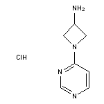 1-(pyrimidin-4-yl)azetidin-3-amine hydrochloride