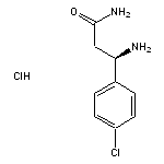 (3R)-3-amino-3-(4-chlorophenyl)propanamide hydrochloride