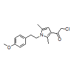 2-Chloro-1-[1-(4-methoxyphenethyl)-2,5-dimethyl-3-pyrrolyl]ethanone