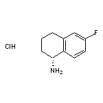 (1R)-6-fluoro-1,2,3,4-tetrahydronaphthalen-1-amine hydrochloride