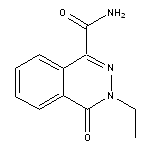 3-Ethyl-4-oxo-3,4-dihydro-phthalazine-1-carboxylic acid amide