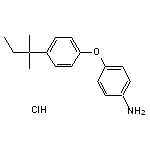 4-[4-(1,1-dimethylpropyl)phenoxy]aniline hydrochloride