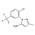 2-(2-Chloro-5-trifluoromethyl-phenyl)-5-methyl-2H-pyrazol-3-ylamine