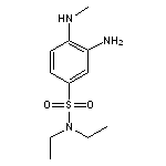 3-amino-N,N-diethyl-4-(methylamino)benzenesulfonamide