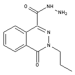 4-Oxo-3-propyl-3,4-dihydro-phthalazine-1-carboxylic acid hydrazide