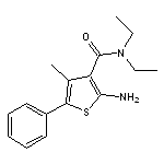 2-amino-N,N-diethyl-4-methyl-5-phenylthiophene-3-carboxamide