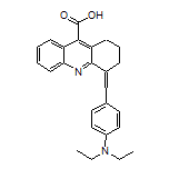 4-[4-(Diethylamino)benzylidene]-1,2,3,4-tetrahydroacridine-9-carboxylic Acid