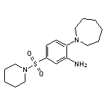 2-azepan-1-yl-5-(piperidin-1-ylsulfonyl)aniline