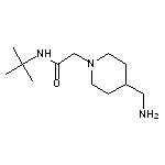 2-[4-(aminomethyl)piperidin-1-yl]-N-tert-butylacetamide