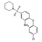 2-(4-Chloro-phenoxy)-5-(piperidine-1-sulfonyl)-phenylamine