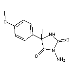 3-Amino-5-(4-methoxy-phenyl)-5-methyl-imidazolidine-2,4-dione