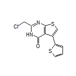 2-(Chloromethyl)-5-(2-thienyl)thieno[2,3-d]pyrimidin-4(3H)-one