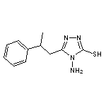 4-Amino-5-(2-phenyl-propyl)-4H-[1,2,4]triazole-3-thiol