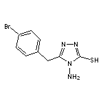 4-Amino-5-(4-bromo-benzyl)-4H-[1,2,4]triazole-3-thiol