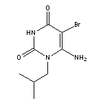 6-Amino-5-bromo-1-isobutyl-1H-pyrimidine-2,4-dione